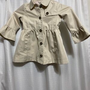 Stylish Beige Button-Up Jacket
